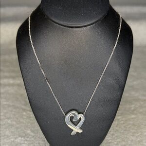 Tiffany & Co Paloma Picasso Loving Heart 22mm Necklace 18in